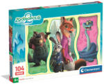 Clementoni Zootropolis City Challenge 104 db-os Super puzzle Clementoni (25082)