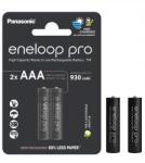 Panasonic Eredeti Eneloop Pro Aaa Akkumulátor 930 mAh 2x Fotó/lámpa 100% Japán (BK-4HCDE/2BE)