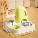 Nunbell 2az1-ben kisállat automata etető és itató több színben 1L/1, 8L - Zöld