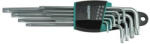 WHIRLPOWER Imbuszkulcs Készlet Whirlpower 158-1109, 9 Részes, Torx, Extralong (STP012310465)