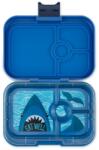 Yumbox Panino 4 rekeszes uzsonnásdoboz - bento box - Surf Blue with Shark Tray