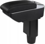  YJYWZH Kartámasz Fiat 500, fekete, USB porttal, bögretartó