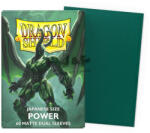  Dragon Shield Japanese size Dual Matte Sleeves - Metallic Green / Power 62x89mm (60db/csomag)
