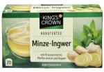 King's Crown gyógynövény tea, menta, gyömbér, 20 filter, 40g (4305615641416)