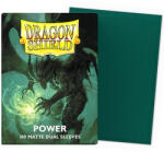  Dragon Shield Standard Matte Dual Sleeves - Metallic Green / Power (100db/csomag)