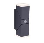 Neuhaus Lighting Group Led fali lámpa antracit szín egyszerű design IP54 2700K védelem (9772-13)