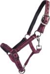 QHP Lily csikó kötőfék, bordó - Pony