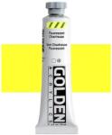 Golden Acrylics Heavy Body akrilfesték, 59 ml - 4615, fluorescent chartreuse