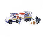 Fireman Sam Vet Rescue cu remorcă - vehicul de salvare a animalelor playset (1468BF)