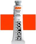 Golden Acrylics Heavy Body akrilfesték, 59 ml - 4630, fluorescent orange