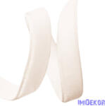  Bársony szalag 10mm x 10m - Ekrü