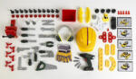 Klein Banc de lucru cu 81 piese si surubelnita fara fir Bosch - jucarie - 8469 (8469) Set bricolaj copii