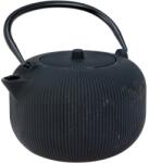 Excellent Houseware Öntöttvas Teás Kanna Ajándékba Tea És Gyógynövények Főzéséhez, Fekete Teás Kanna 1 L (C82000010)
