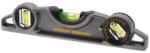 STANLEY 0-43-609 Nivela magnetica Fatmax Torpedo, aluminiu, 250 mm, 3 fiole (PE-4700043609)