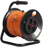  Derulator 4 prize Schuko 230V, 16A, 25m, 3x2.5mm, IP20 (PE-7000225325)