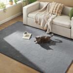 SONGMICS Covor decorativ antiderapant, lavabil la masina, 160×230 cm, gri (EZ-TAR013G01) Covor