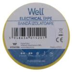 WELL Banda izolatoare 19mm x 20m galben 1buc Well (IT-01/20YW-WL) - esell