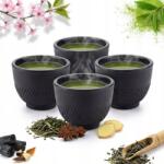 Sokomedica Öntöttvas Csészék, 4db, tea szett (881350)