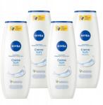Nivea Creme Soft Tusfürdő nőknek mandulaolajjal 500ml x4 db (płyn do mycia nawilżający uniwersalny)