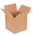 Profil Hullámkarton doboz, 15×15×15cm, 3 rétegű, barna, 20db