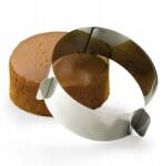  Állítható tortaforma, rozsdamentes acél, 15, 5-29, 5cm átmérő (5904316430580)