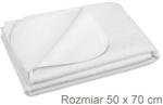 AKUKU A1280 - Vízálló frottír ágyvédő 50×70 cm - Fehér (A1280)