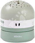 BÉABA Proiector nocturn cu cer înstelat Pixie Projector Sage Green Beaba cu muzică și sunete cu senzor de plâns verde de la 0 luni (BE930404)