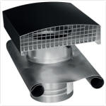 CAIROX CT Acél tetősapka - 450 , fekete