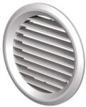 VENTS BVS kör szellőzőrács csőcsonkkal, szúnyoghálóval - 150 , szürke