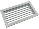 CAIROX SHN GALVA egysoros acél fali rács natúr - 400x400