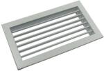 CAIROX SHN fehér egysoros acél fali rács - 1200X250