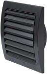 EUROPLAST N szellőző rács szúnyoghálóval antracit színben - nincs , 150x150