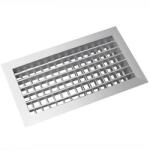 CAIROX AHVN-W fehér kétsoros alumínium fali rács - 1000X100