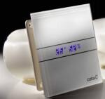 CATA E-GLAS fürdőszoba ventilátor üveg előlappal - 120 , Páraérzékelő , fehér