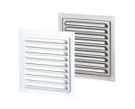 CAIROX VMVM fém szellőzőrács - 300x300 , natúr acél