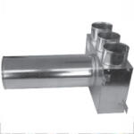 CAIROX Szelepfogadó központi szellőztető rendszerhez 320mm - 3x75/125(320)