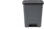 Keter Curver® COMPATTA BIN szemetes, 50L, 29, 4x49, 6x62 cm, fekete/szürke (STP012212680)
