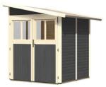 Karibu fából készült kerti ház KARIBU WANDLITZ 2 (73072) terragrau (LG3073)