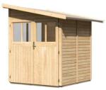 Karibu fából készült kerti ház KARIBU WANDLITZ 2 (54600) natur (LG3072)