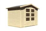 Karibu fából készült kerti ház KARIBU AMBERG 3 (82972) natur (LG1755)