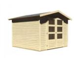 Karibu fából készült kerti ház KARIBU AMBERG 4 (82973) natur (LG1705)
