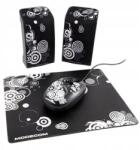 MODECOM Mc-starter Usb hangszóró szett Usb egér alátét szett (MC-STARTER)