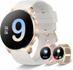  Smartwatch 1, 32" Hd iOS Android Bluetooth Pulzusmérő Lépésszámláló 3 Szíj (345936829)