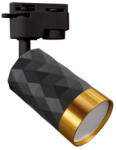 Strühm Luter TRA fekete/arany színű sínre szerelhető lámpa GU10 Strühm (LEDM 4086)