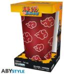 ABYstyle Abysse Corp: NARUTO SHIPPUDEN large glass (400ml) - Akatsuki (Ajándéktárgyak)
