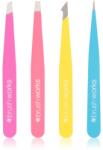 Brushworks Tweezer Set Neon csipeszszett