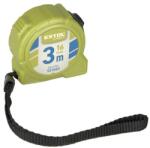 Extol Mérőszalag zárt tokban, acél Hossz: 10m, 25mm széles, nincs minősítés (921010)