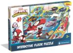 Clementoni 24 db-os Floor puzzle interaktív tollal - Marvel Spidey (16686) (16686)