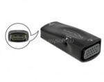 Delock Átalakító HDMI-A female to VGA female 1080p audió funkcióval (DL66560) (DL66560)