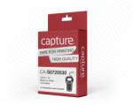 Capture szalag 12 mm x 7 méteres fekete fehér (CA-S0720580)